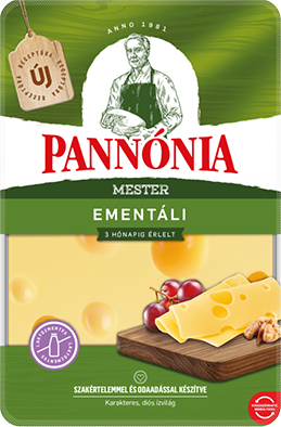 Pannónia Mester ementáli szeletelt 125 g
