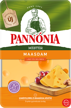 Pannónia Mester maasdam szeletelt 125 g