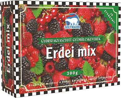 Fagyasztott erdei mix gyümölcskeverék 300g Jégtrade
