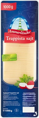 Ammerland szeletelt trappista 1000 g