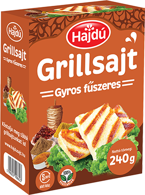 Kőröstej Hajdú grill sajt gyros 240 g
