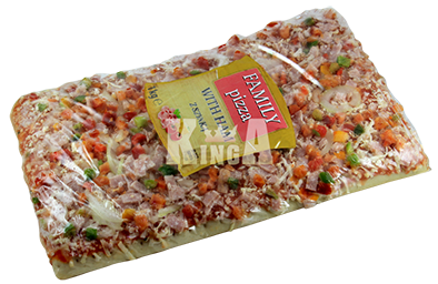 Kinga Pizza family sonkás 1000 g