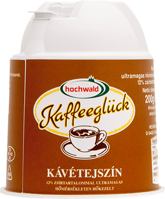 Hochwald kancsós kávétejszín 12% 200 g