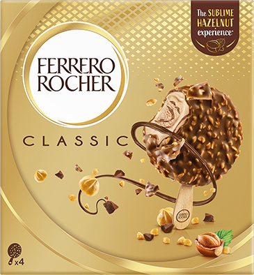 Ferrero Rocher ice cream mogyorós csokoládé 4×70 ml