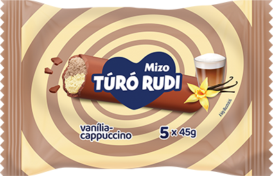 Sole-Mizo Túró rudi vanília-cappuccino tejcsokis 5×45 g