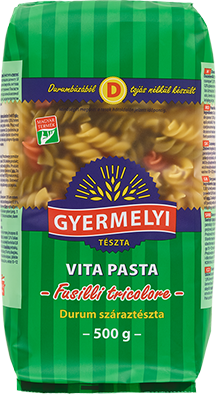 Gyermelyi Vita Pasta fusilli tricolor 500 g