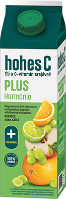 Hohes C Plus Harmónia  magnézium nar-alma-szőlő-lime 100% 1L