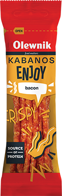 Foodnet Enjoy kabanossi bacon snack 90 g