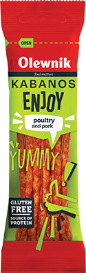 Foodnet Enjoy kabanossi csirkés snack 90 g