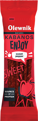 Foodnet Enjoy kabanossi paprikás snack 90 g