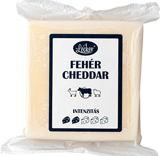 Foodnet Lecker fehér cheddar sajt 200 g