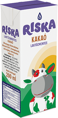 Alföldi Tej Riska UHT kakaó laktózmentes 200 ml