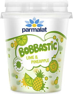 Parmalat Bobbastic ivójoghurt ananász-lime 300 g