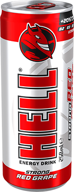 Hell Energiaital red grape 250 ml