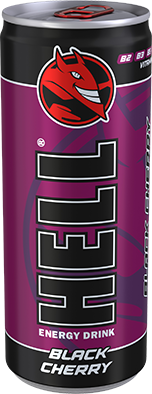 Hell Energiaital black cherry 250 ml