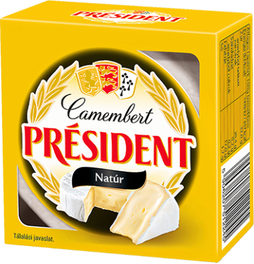 Lactalis President camembert sajt natúr 90 g