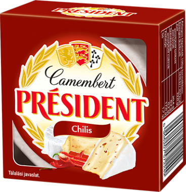 Lactalis President camembert sajt chilis 90 g