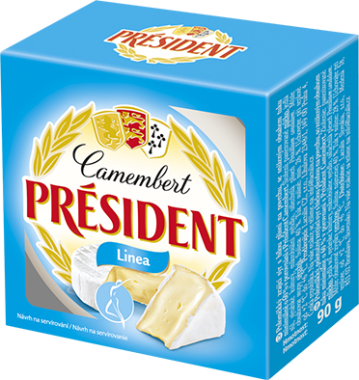 Lactalis President camembert sajt light 90 g