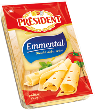 Lactalis President Emmental sajt szeletelt 100 g