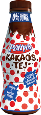 Friesland Pöttyös kakaós tej 0% cukor 300 ml