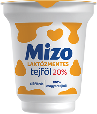 Sole-Mizo Laktózmentes tejföl 20 % 150 g