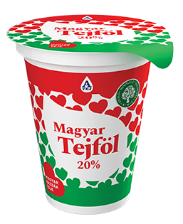 Alföldi Tej Magyar Tej Tejföl 20% 140 g