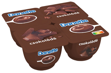 Danone Danette Krémpuding csokoládés 4x125 g