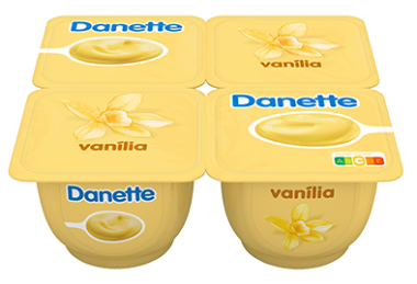 Danone Danette Krémpuding vaníliás 4x125 g