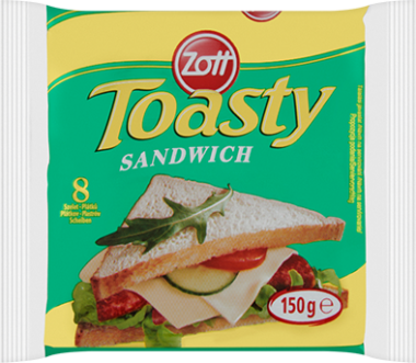 Zott Toasty sandwich sajtszelet 150 g