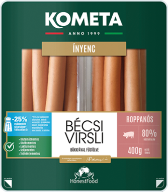 Kometa Ínyenc Bécsi virsli 400 g