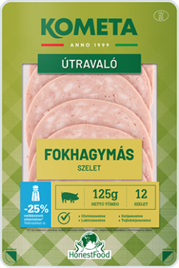 Kometa Útravaló Fokhagymás felvágott szeletelt vg 125 g