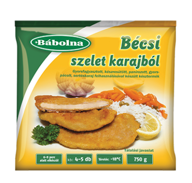 Bábolna Bécsi szelet karajból 750 g