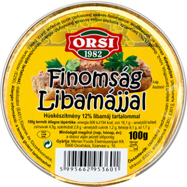 Merian Orsi Finomság libamájjal 100 g