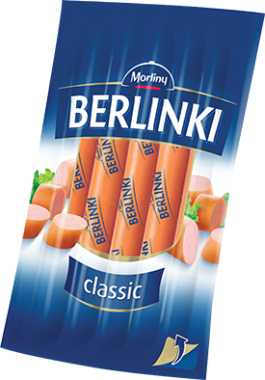 Berlinki klasszik sertés virsli 250 g