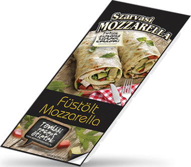 Szarvasi Mozzarela sajt füstölt szeletelt 100 g