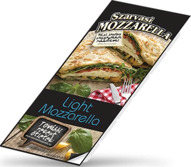 Szarvasi Mozzarela sajt light szeletelt 100 g