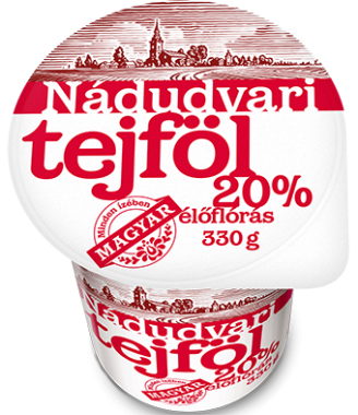 Nádudvari Tejföl 20% 330 g