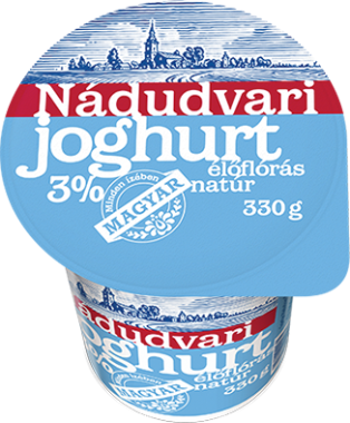 Nádudvari natúr joghurt 3,0 % 330 g