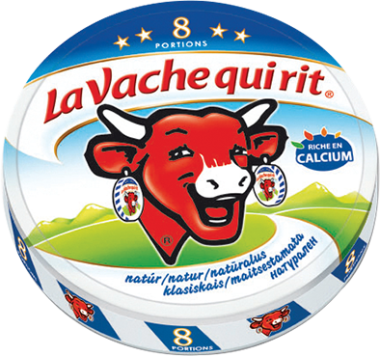 La Vache Qui Rit ömlesztett sajt natúr 8 cikkelyes 120 g