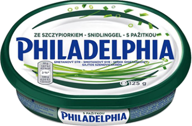 Philadelphia sajtos szendvicskrém snidlinges 125 g