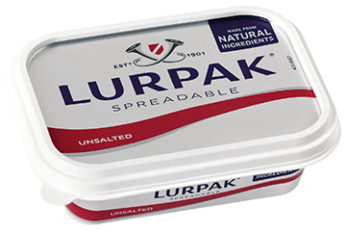 Foodnet Lurpak kenhető vajkészítmény sótlan 200 g