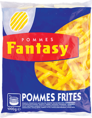 Jégtrade Pommes Frites Fantasy 10*10 mm hasábburgonya 1000 g