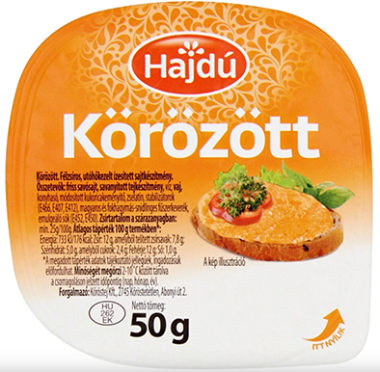 Kőröstej Hajdú körözött 50 g