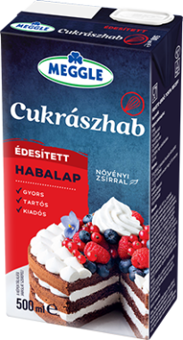 Meggle cukrászati habalapanyag 25 % 500 ml