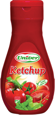 Ketchup 470 g Flakonos Univer