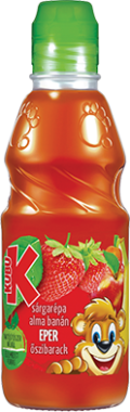Kubu Sárgarépa-Alma-Banán-Eper-Őszibarack 45% 0,3L Pet