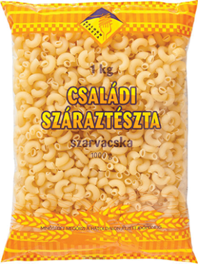 Tona Családi Szarvacska tojásnélküli tészta 1000 g