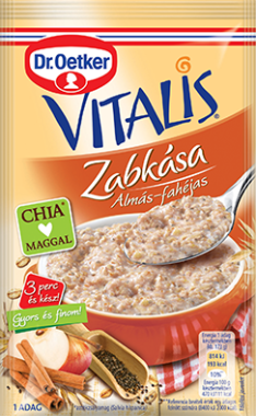 Dr. Oetker Vitalis zabkása almás fahéjas 48 g