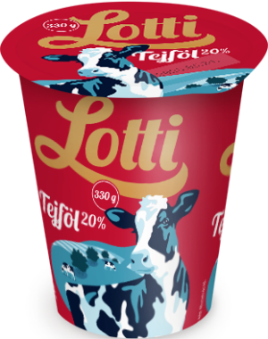 Lotti Tejföl 20 % 330 g