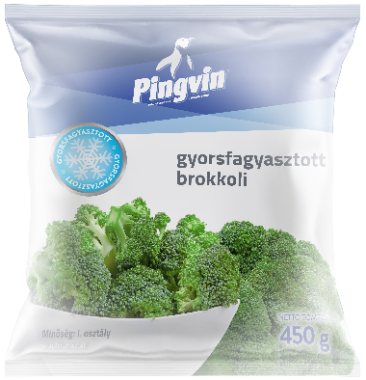 Pingvin Gyorsfagyasztott brokkoli 450 g